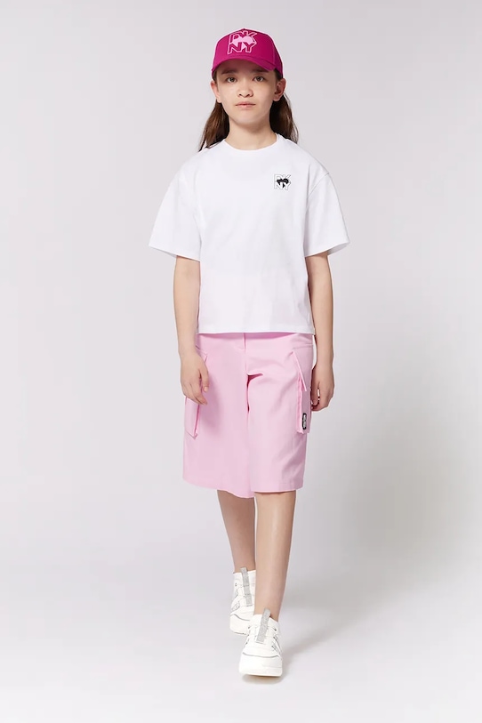 

Футболка детская хлопковая Dkny, белый