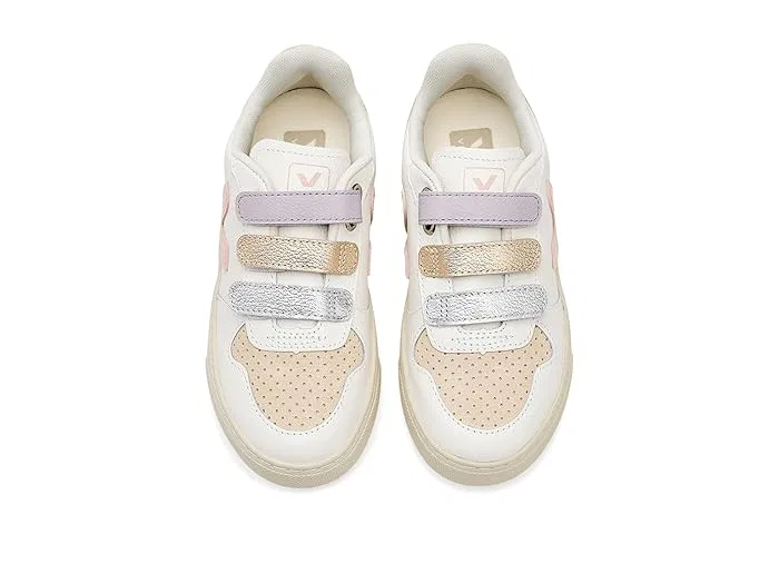 Кроссовки VEJA Kids Small V-10, White Petale — фото 3