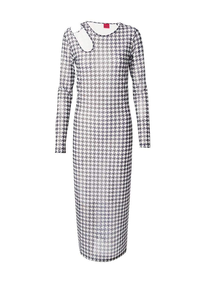 

Платье HUGO Dress Nalusia, черный/белый