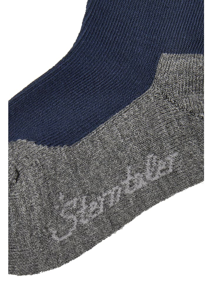 Sterntaler Спортивные короткие носки темно-синего цвета — фото 4