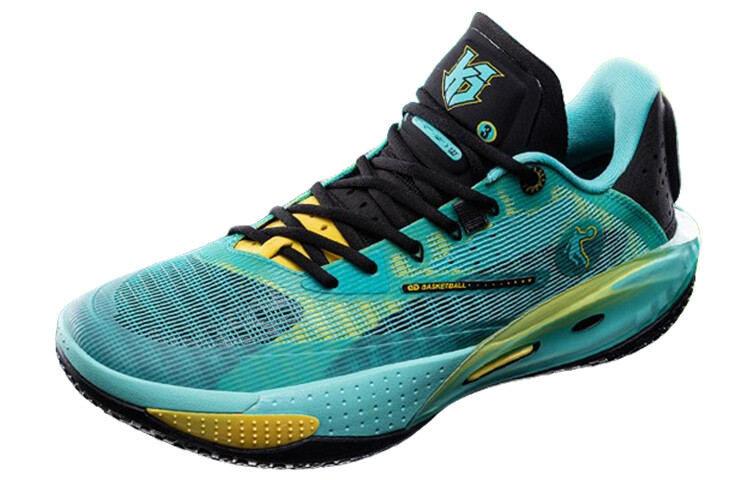 

Баскетбольные кроссовки Sharp RISE Basketball Shoes Men Low-Top Blue Black Qiaodan