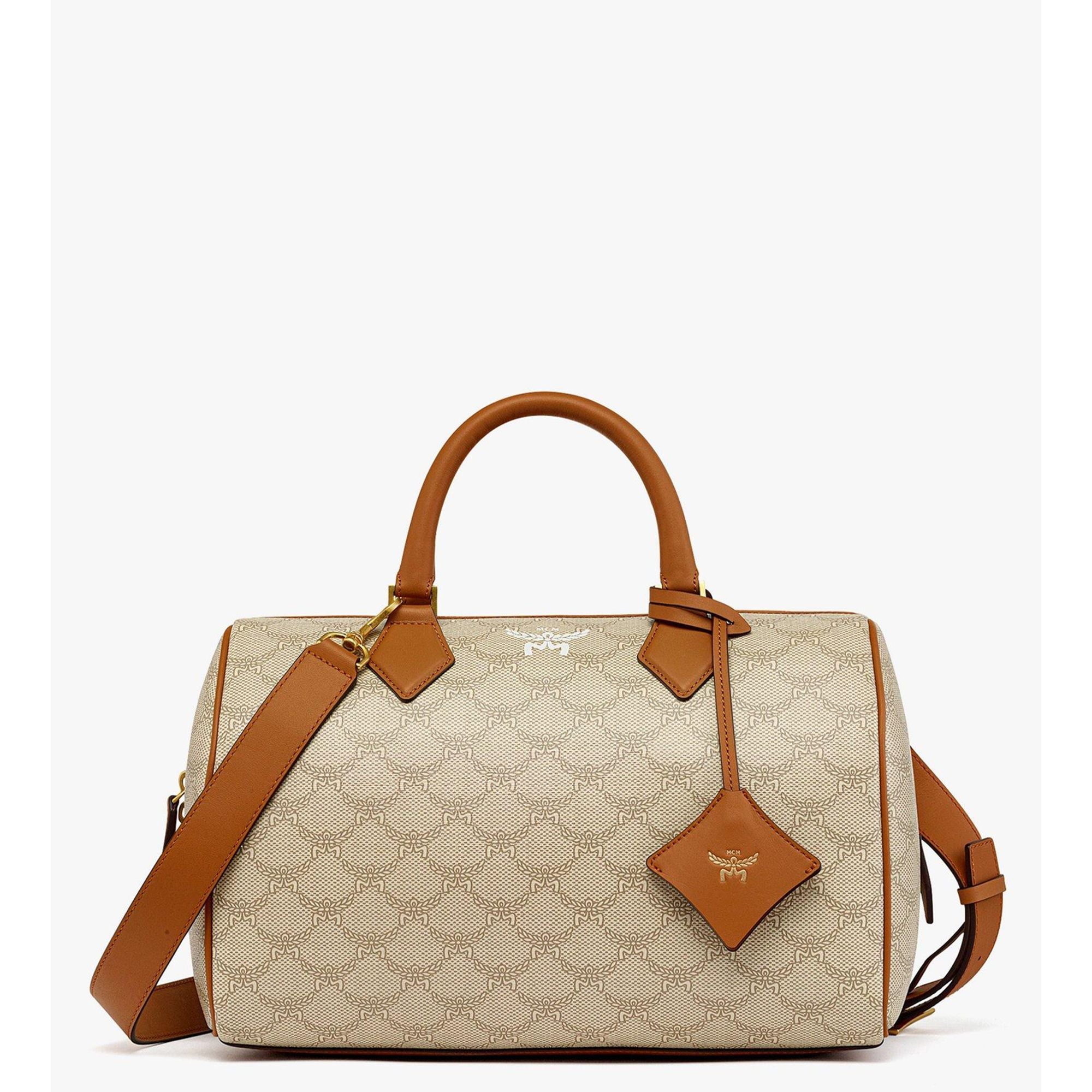 

Сумка Ella Boston от Lauretos MCM, Ss24 Oatmeal