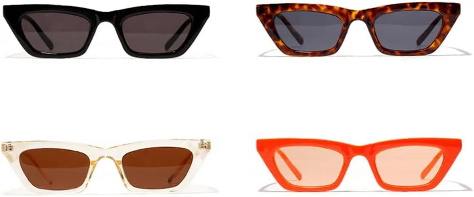 

Солнцезащитные очки в стиле ретро для женщин, оранжевые, летние, женские солнцезащитные очки для мужчин, черные с леопардовым принтом VFDHN, Leopard With Black