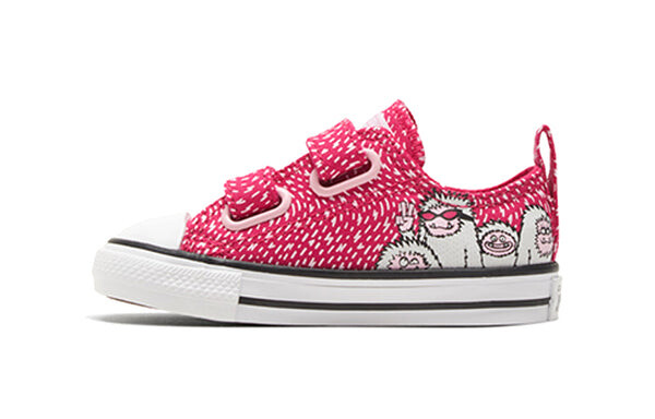Кроссовки chuck taylor all star 2v pink snowman low 'pink blue' Converse, розовый — фото 2
