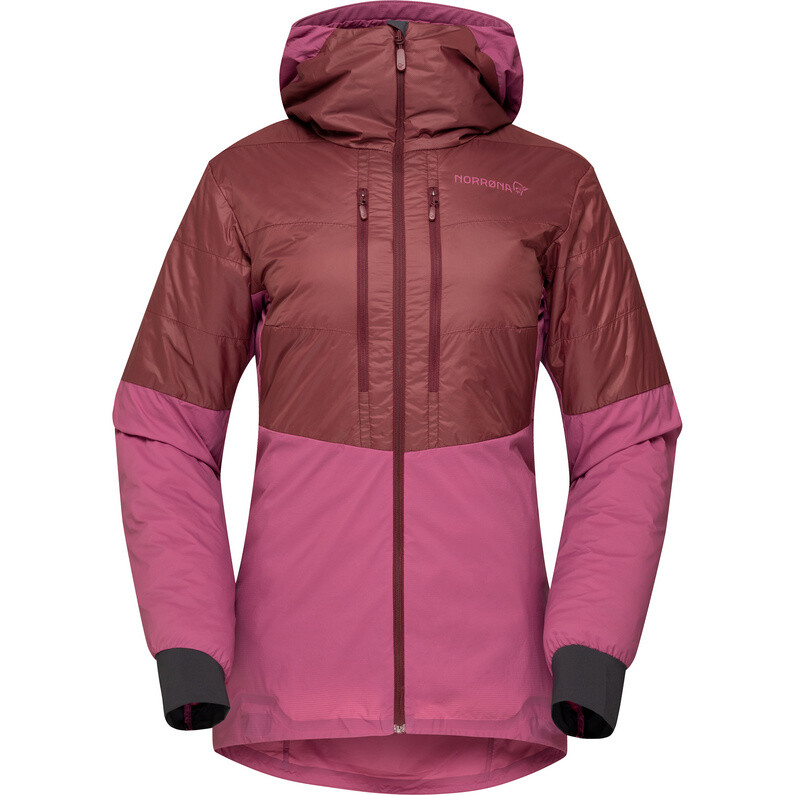 

Женская куртка с капюшоном Lyngen Aero80 Norrona, фиолетовый