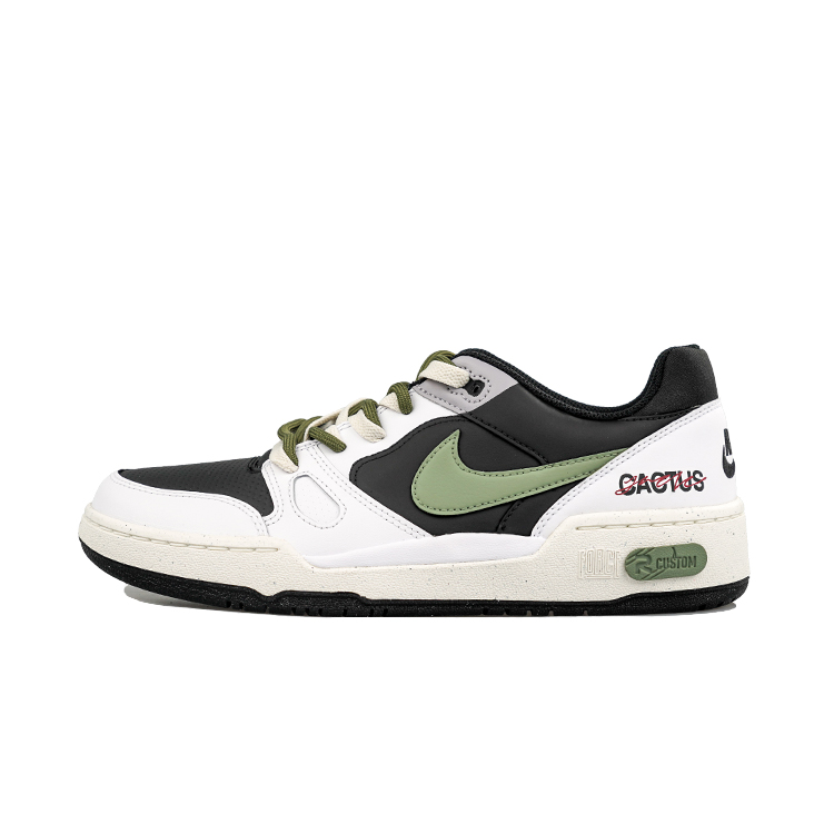 

Кроссовки для скейтбординга Full Force RISK Cactus с низким верхом, износостойкие, мужские, черно-зеленые Nike, Green