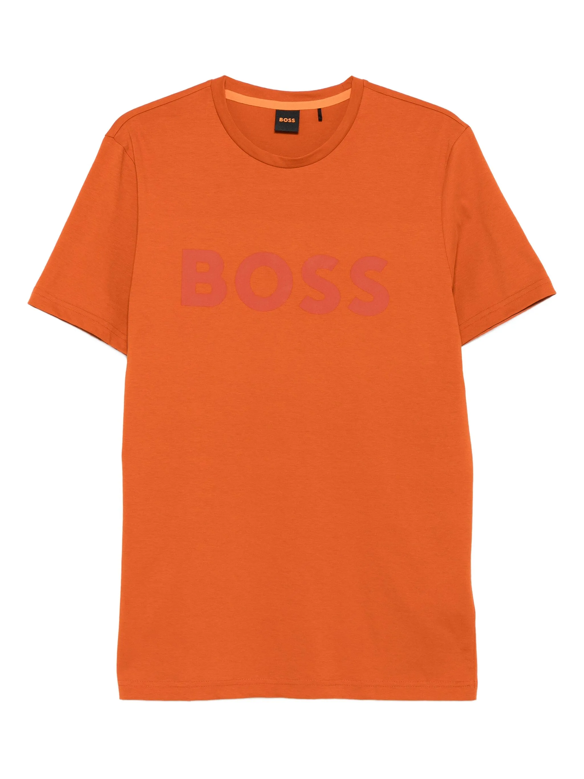 

Футболка с логотипом Boss, оранжевый