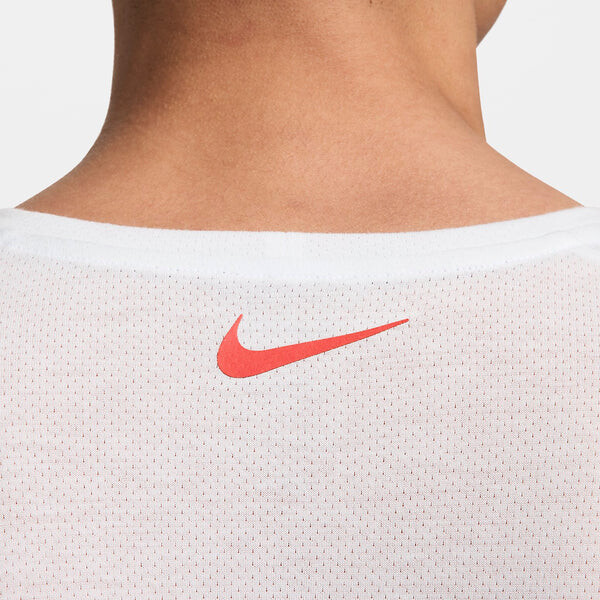 Футболка dri fit rise 365 logot Nike, белый — фото 4