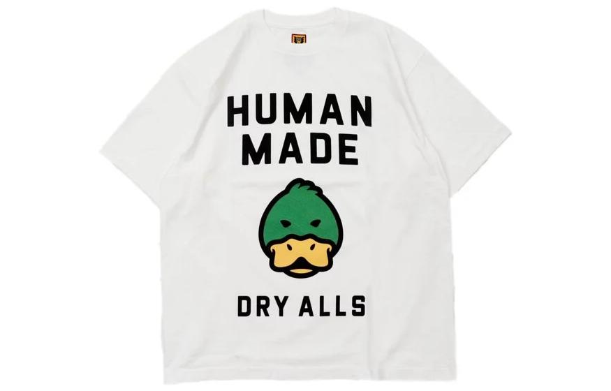 

Футболка мужская HUMAN MADE, White with Bear Print