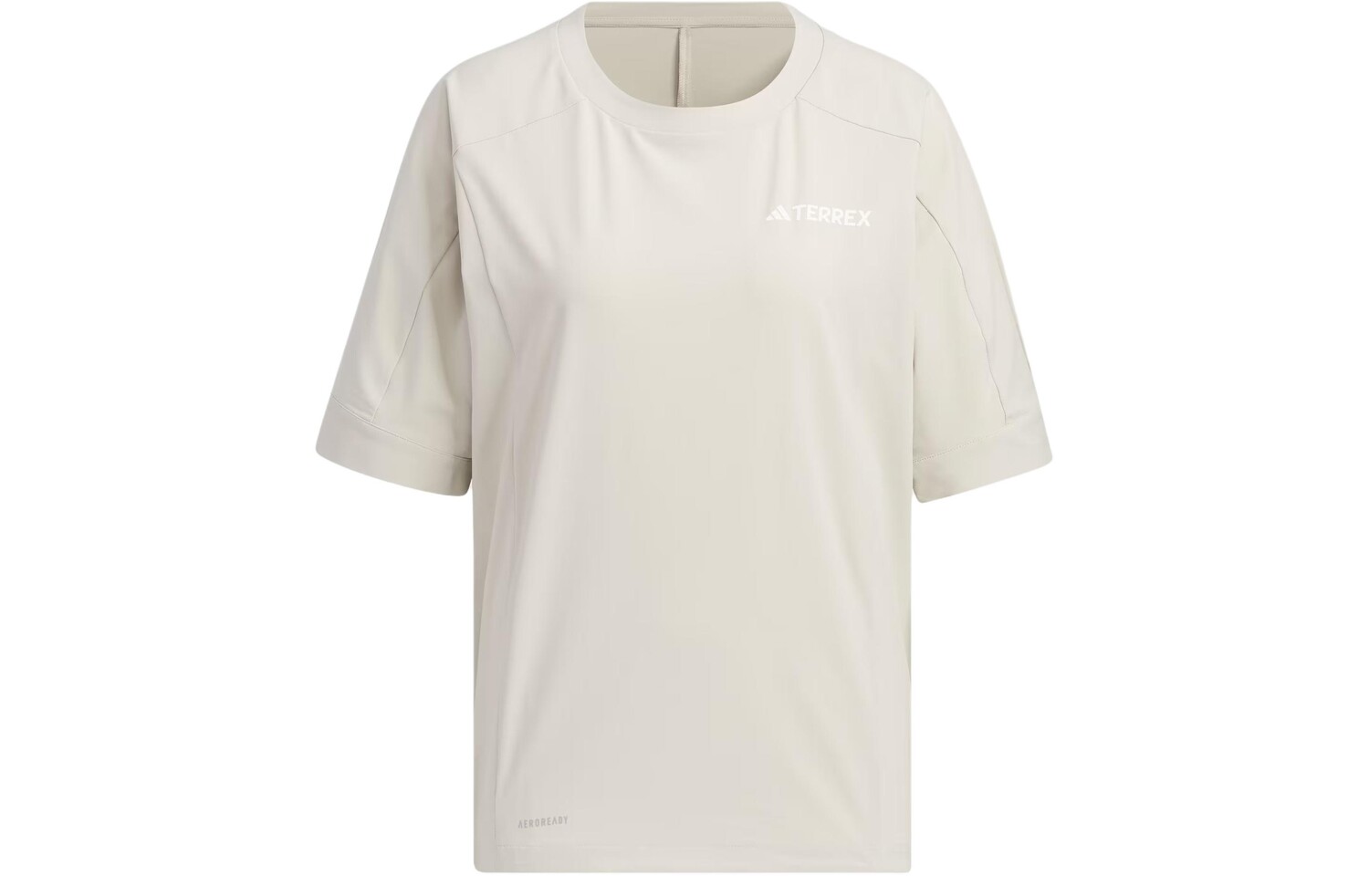 

Футболка AEROREADY женская светло-серая Adidas