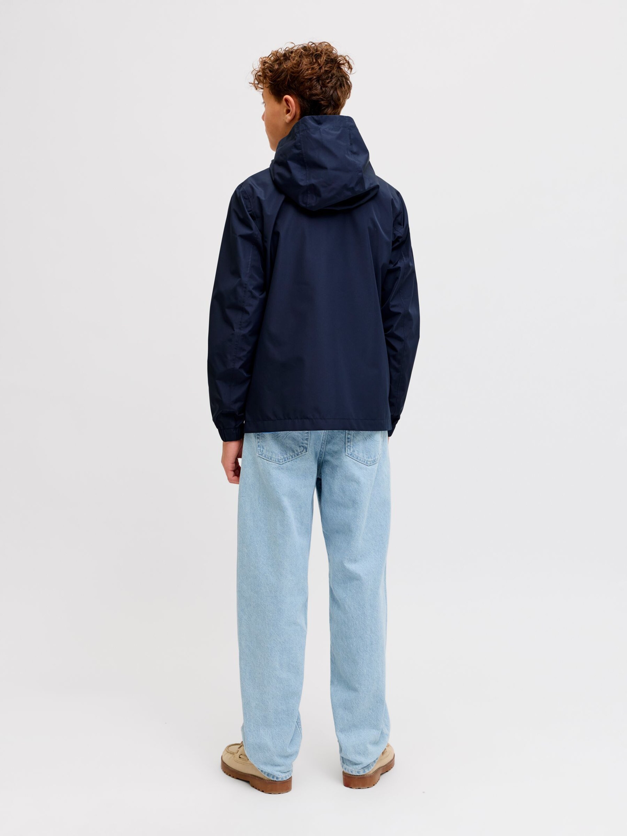 Jack & Jones Junior Куртка для межсезонья в цвете Navy — фото 3