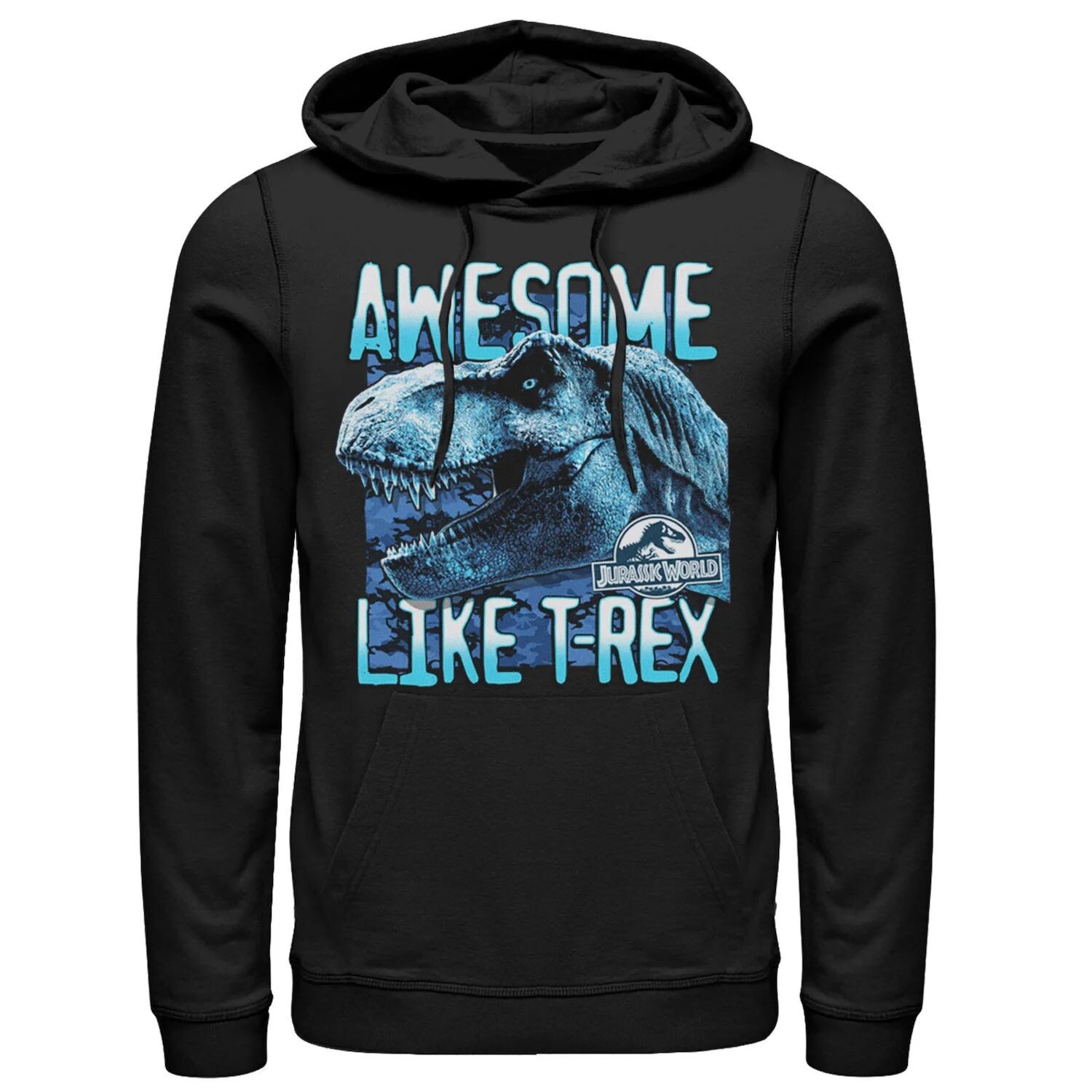

Мужская толстовка Jurassic World Two Awesme Lke T-Rex Licensed Character, черный