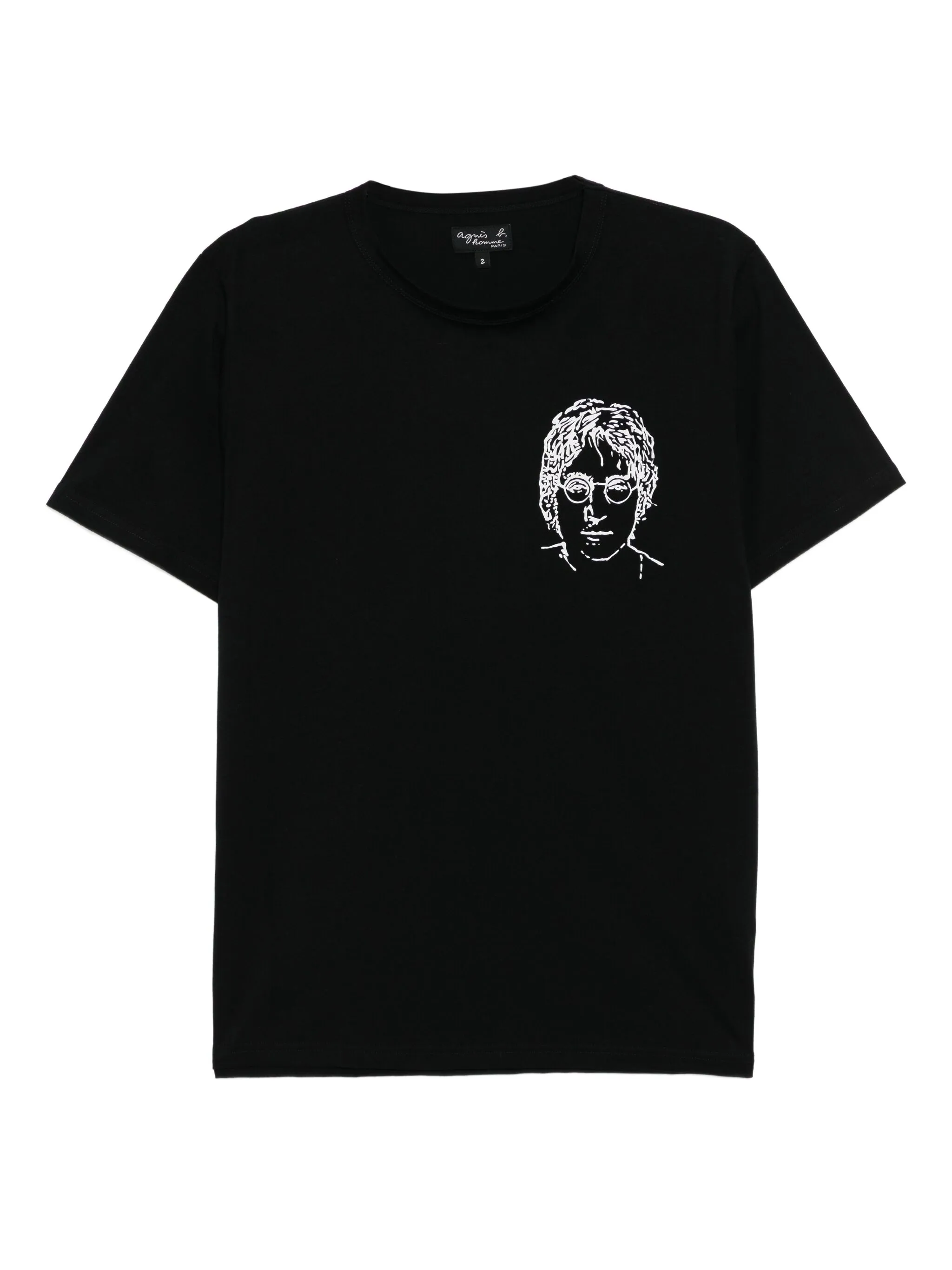 

Футболка с принтом из коллаборации с Rafael Agnès B., черный