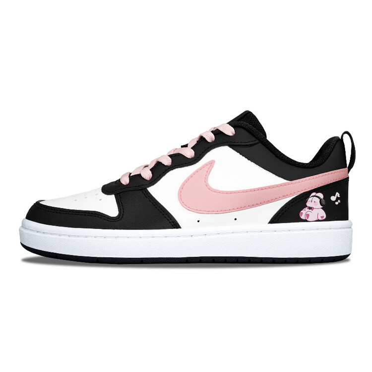

Кроссовки Nike Court Borough Kids' Skateboarding Shoes Grade School, черный