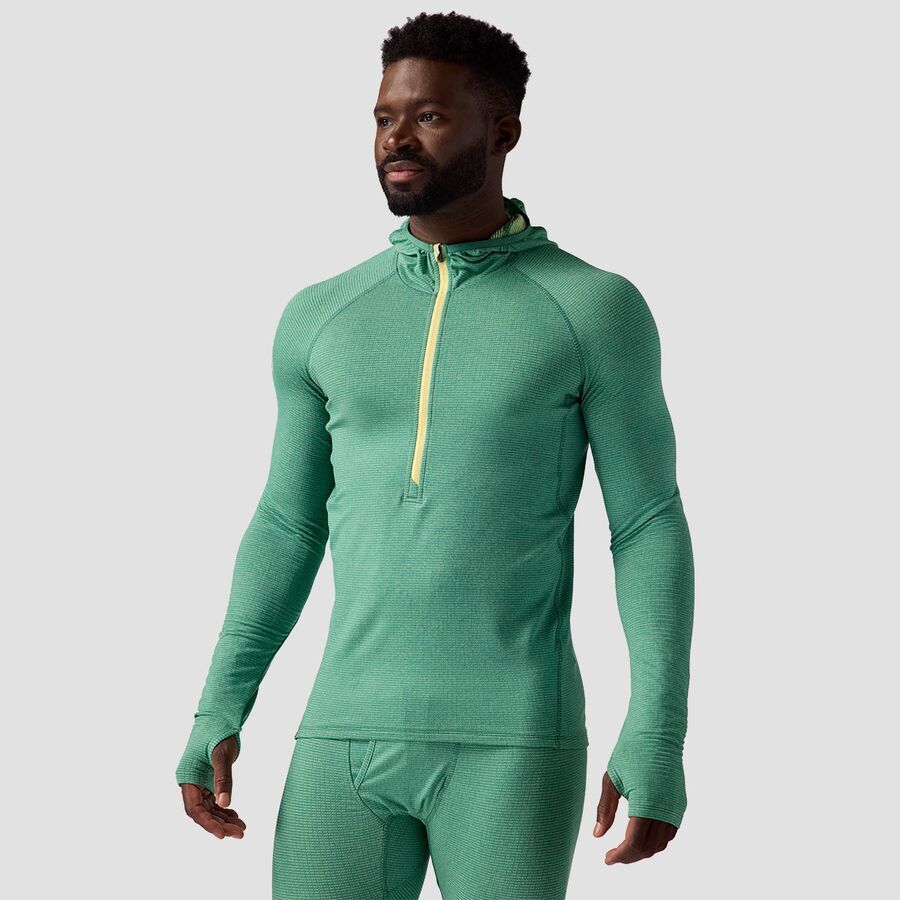 

Мужская футболка-топ Pines Microgrid Ultra-Lt Baselayer с молнией до середины груди, модель Scuba Top Backcountry Backcountry, Gearhead Green, Зеленый, Мужская футболка-топ Pines Microgrid Ultra-Lt Baselayer с молнией до середины груди, модель Scuba Top B