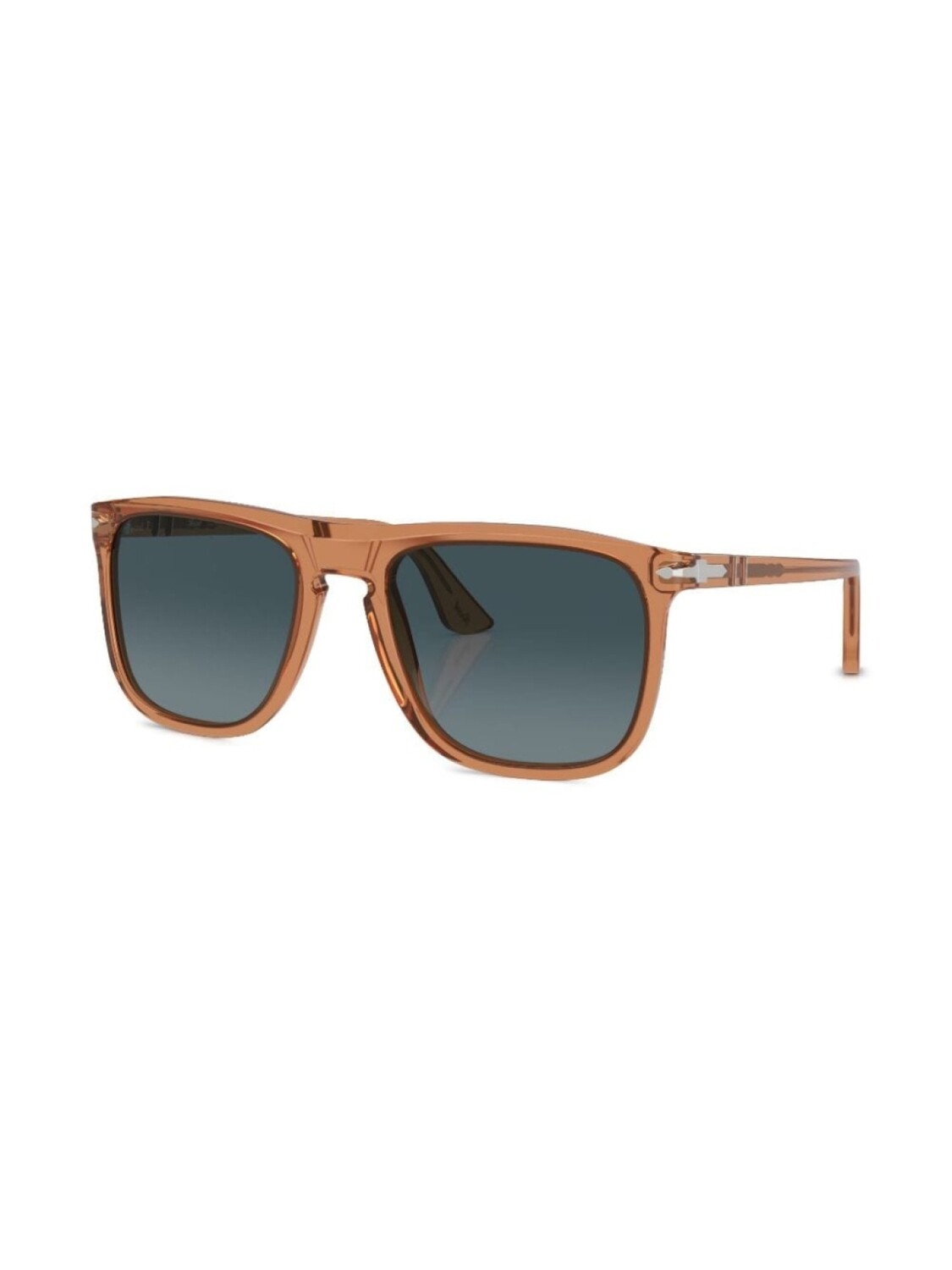 

Persol солнцезащитные очки в квадратной оправе, коричневый