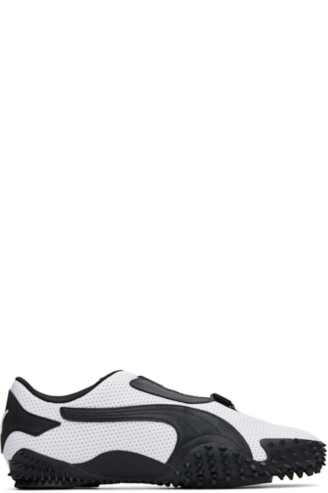 

Белые перфорированные кроссовки Mostro PUMA