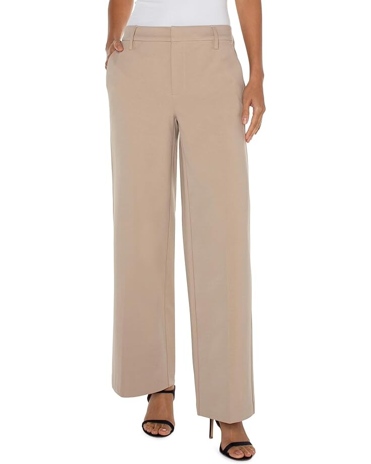 

Брюки Liverpool Los Angeles Kelsey Wide Leg Trouser Ponte, цвет Biscuit Tan
