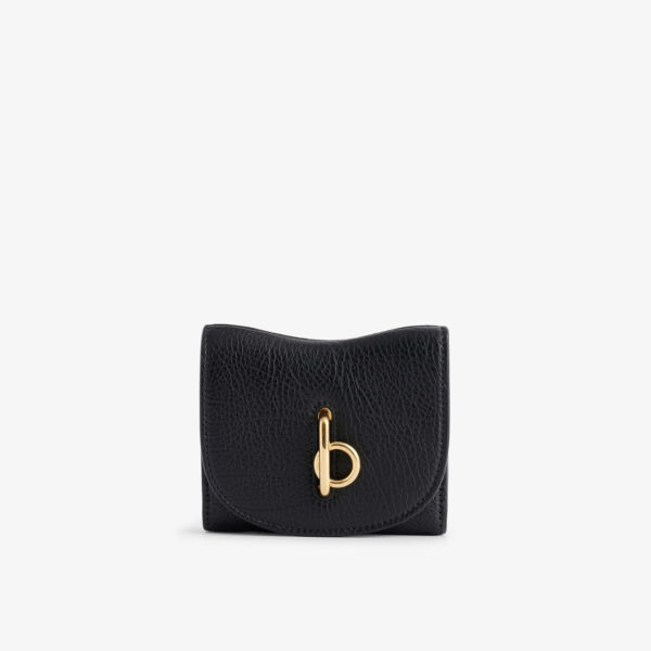 

Кожаный кошелек rocking horse Burberry, черный