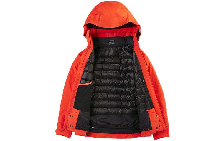 Женская лыжная куртка Arcteryx, цвет Оранжевый-Эфемера — фото 3