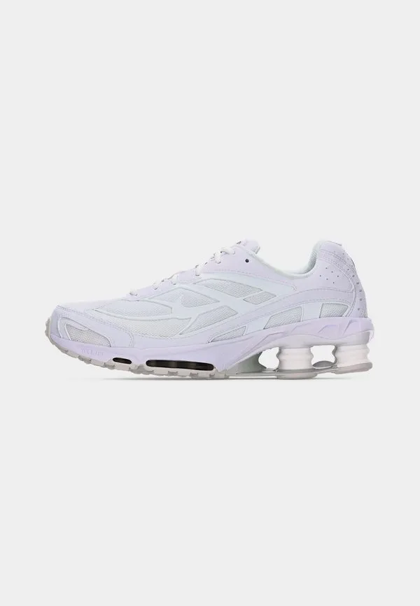 Новые кроссовки shox ride 2 Nike Sportswear, White/Photon Dust/University Red — фото 2