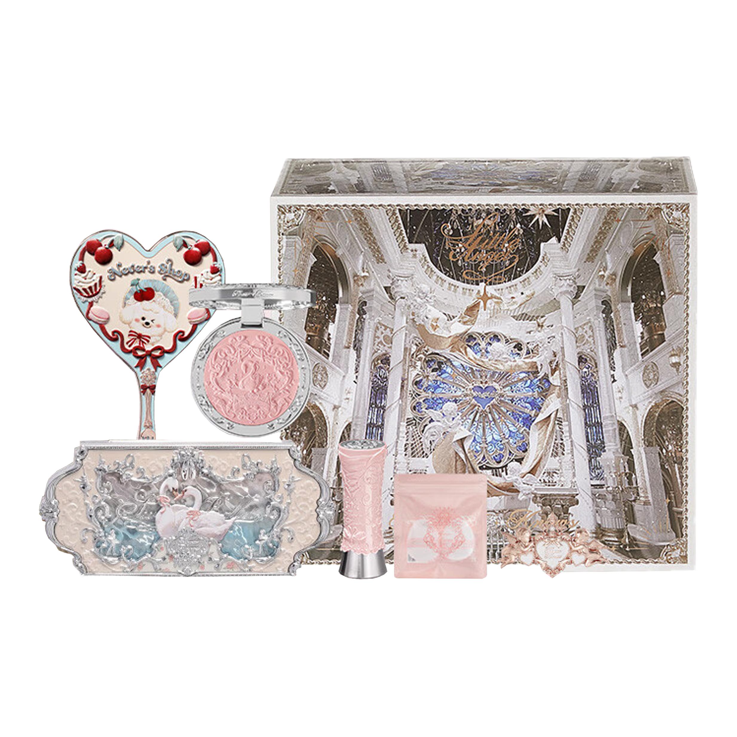 Набор косметики FlowerKnows Star Picking For You Strawberry Cupid Box с легкой растушевкой и естественным тоном Flower Knows — фото 3