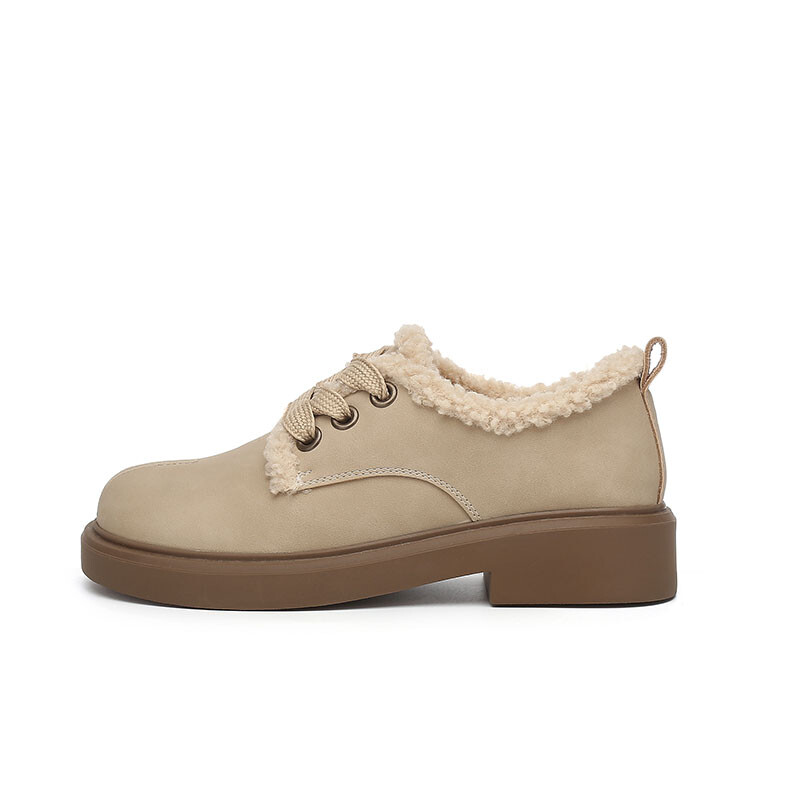 

Туфли женские повседневные Women's Casual Shoes Women's Jin Baichuan, цвет Coffee