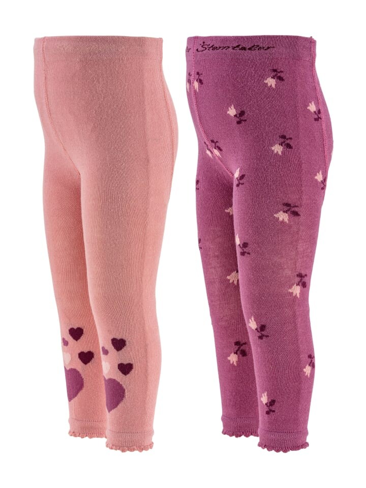 

Леггинсы Sterntaler Herzen 2er Pack, цвет rosarot