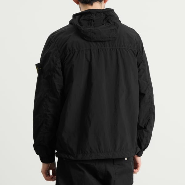 Короткая парка из нейлона smerigliato-tc Stone Island, черный — фото 3