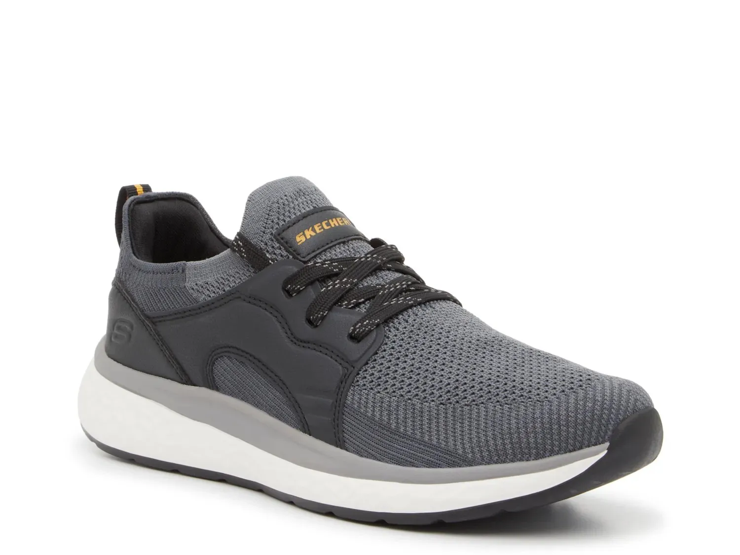 

Кроссовки Skechers Collis — мужские, темно-серые/черные