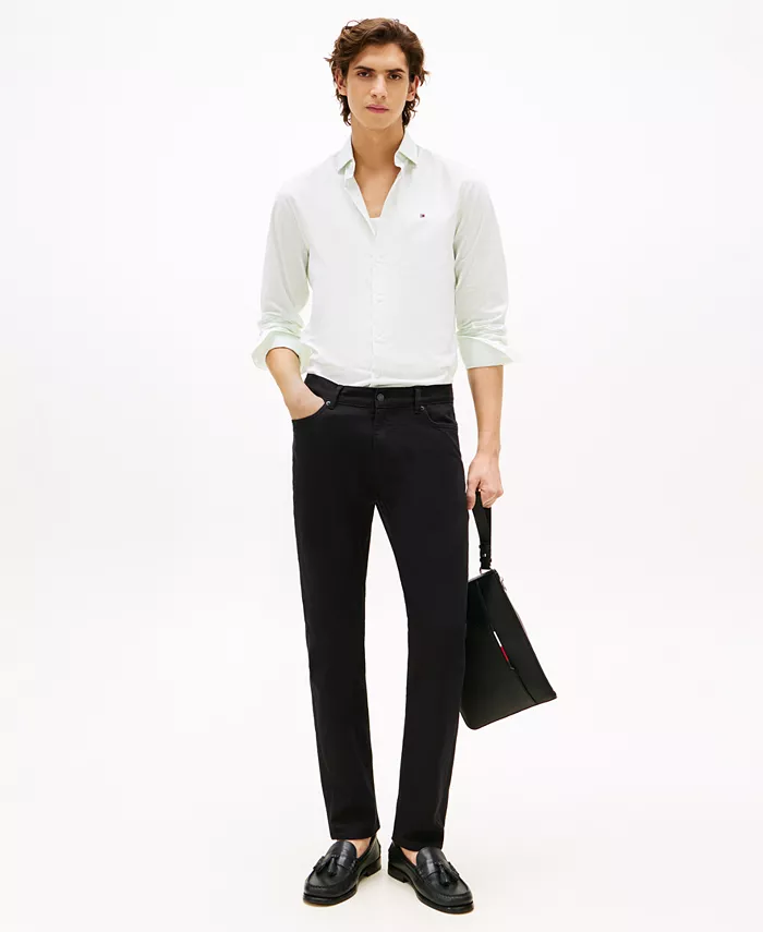 Мужские джинсы Bleeker Slim Fit Stretch Tommy Hilfiger, черный — фото 2