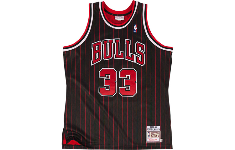 

Майка Mitchell & Ness Bulls 1996 Скотти Пиппен Mitchell Ness, черная