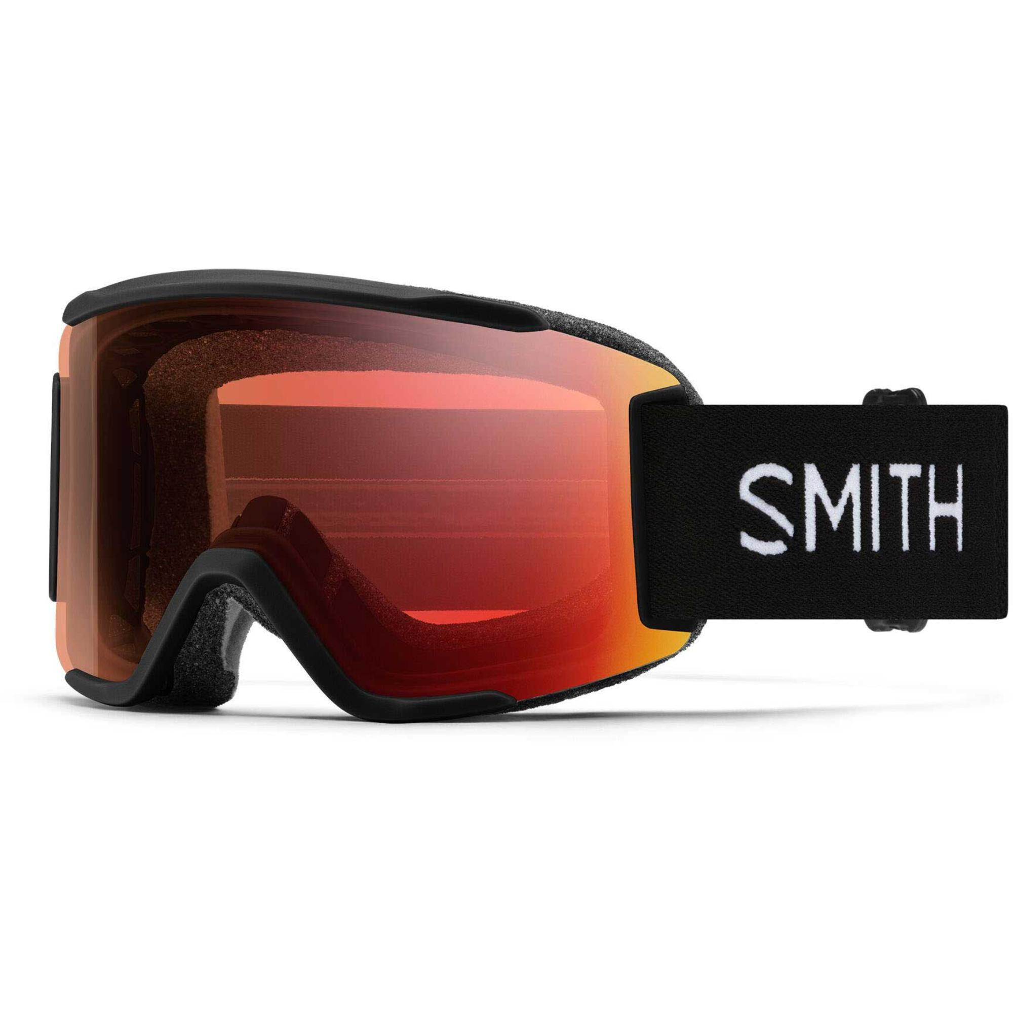 

Снежные очки Squad S Smith, Black/ChromaPop Photochromic Copper Red Mirror