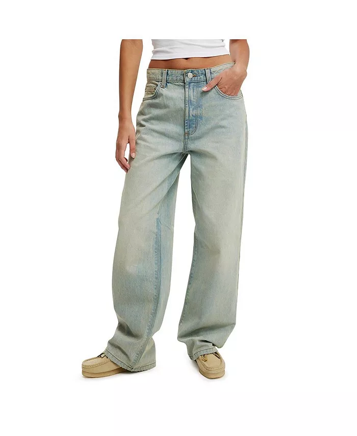 

Женские джинсы прямого кроя 91 COTTON ON, синий