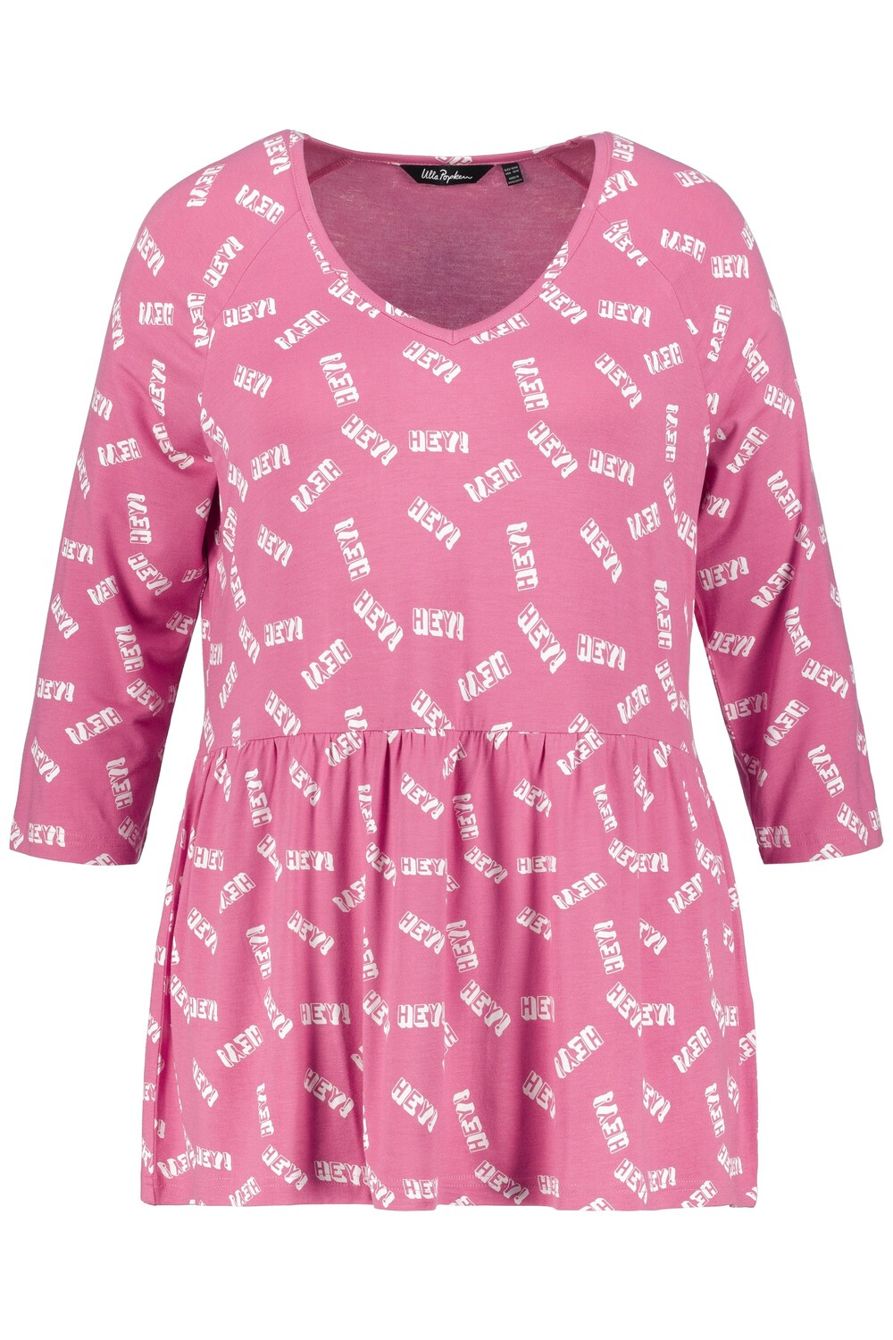 

Футболка Ulla Popken, цвет dunkle rose, Розовый, Футболка Ulla Popken, цвет dunkle rose