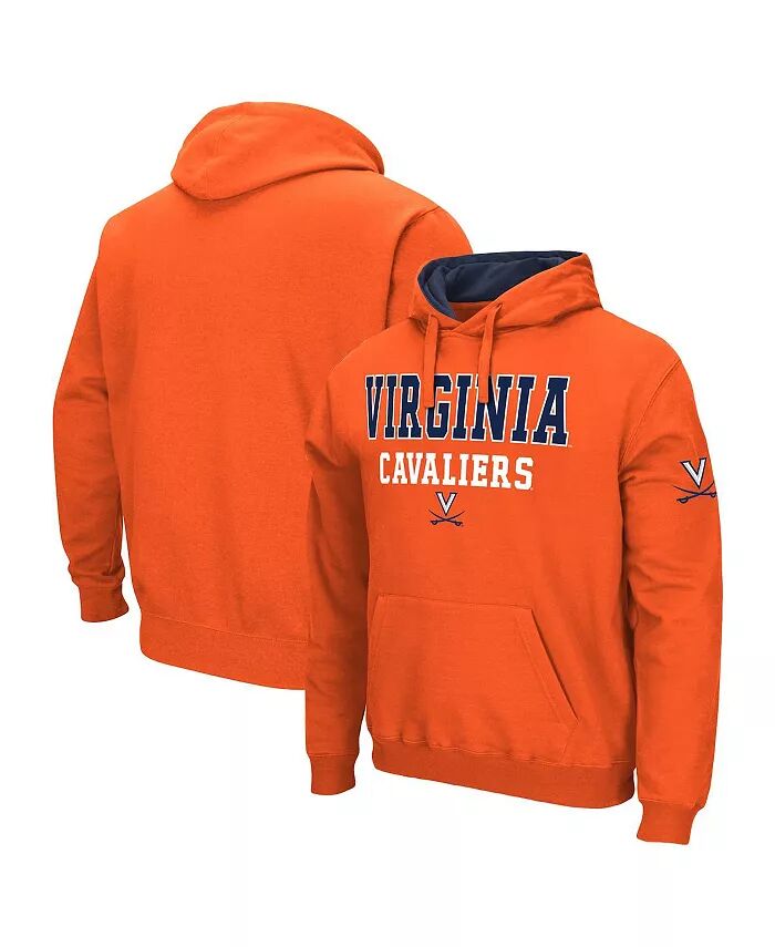 

Мужская оранжевая толстовка с капюшоном Virginia Cavaliers Sunrise Colosseum