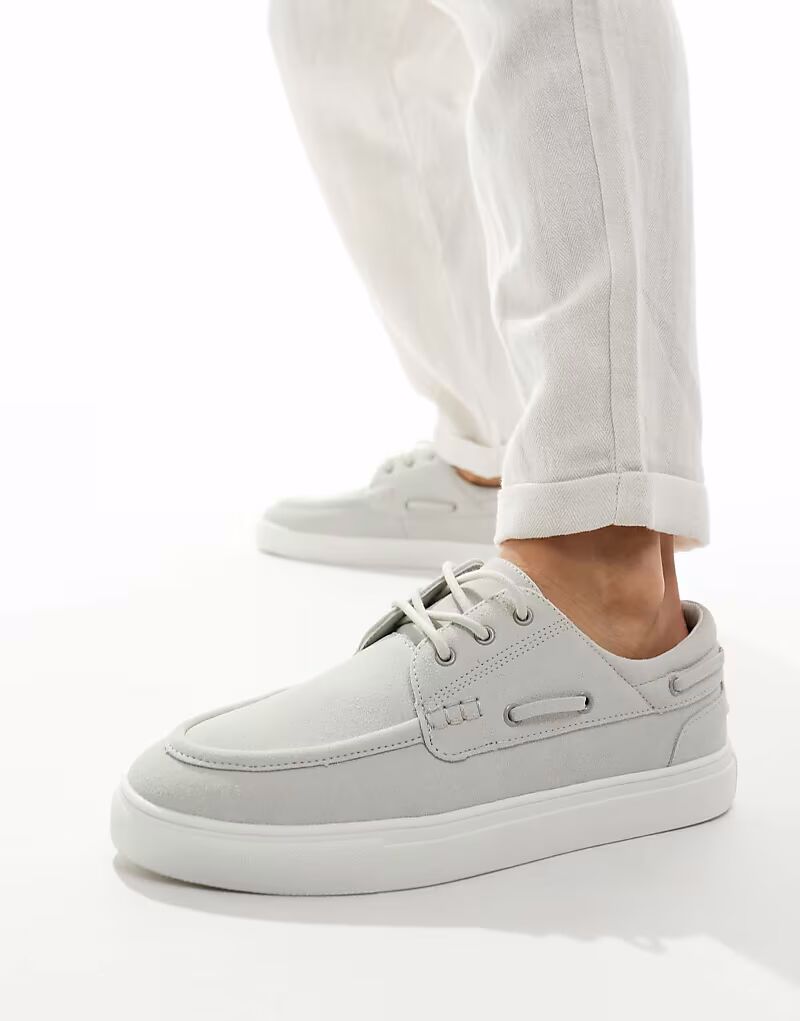 

Туфли-лодочки ASOS DESIGN Cupsole серого цвета