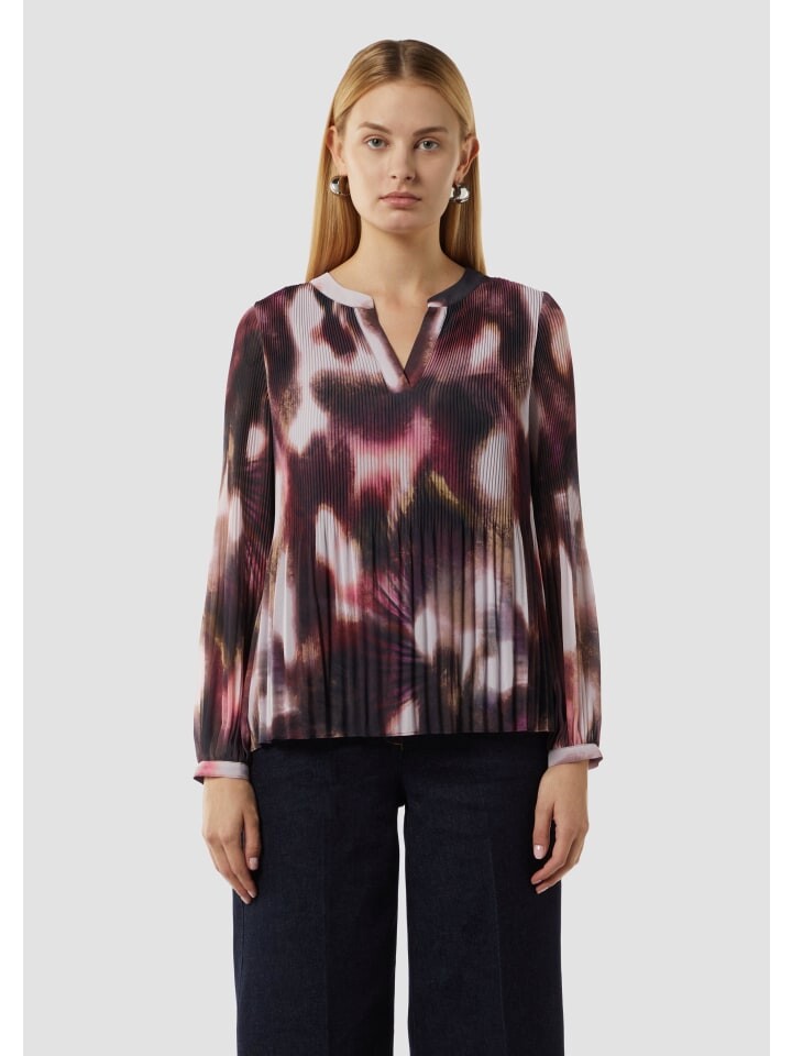 

Блуза comma Bluse langarm, фиолетовый