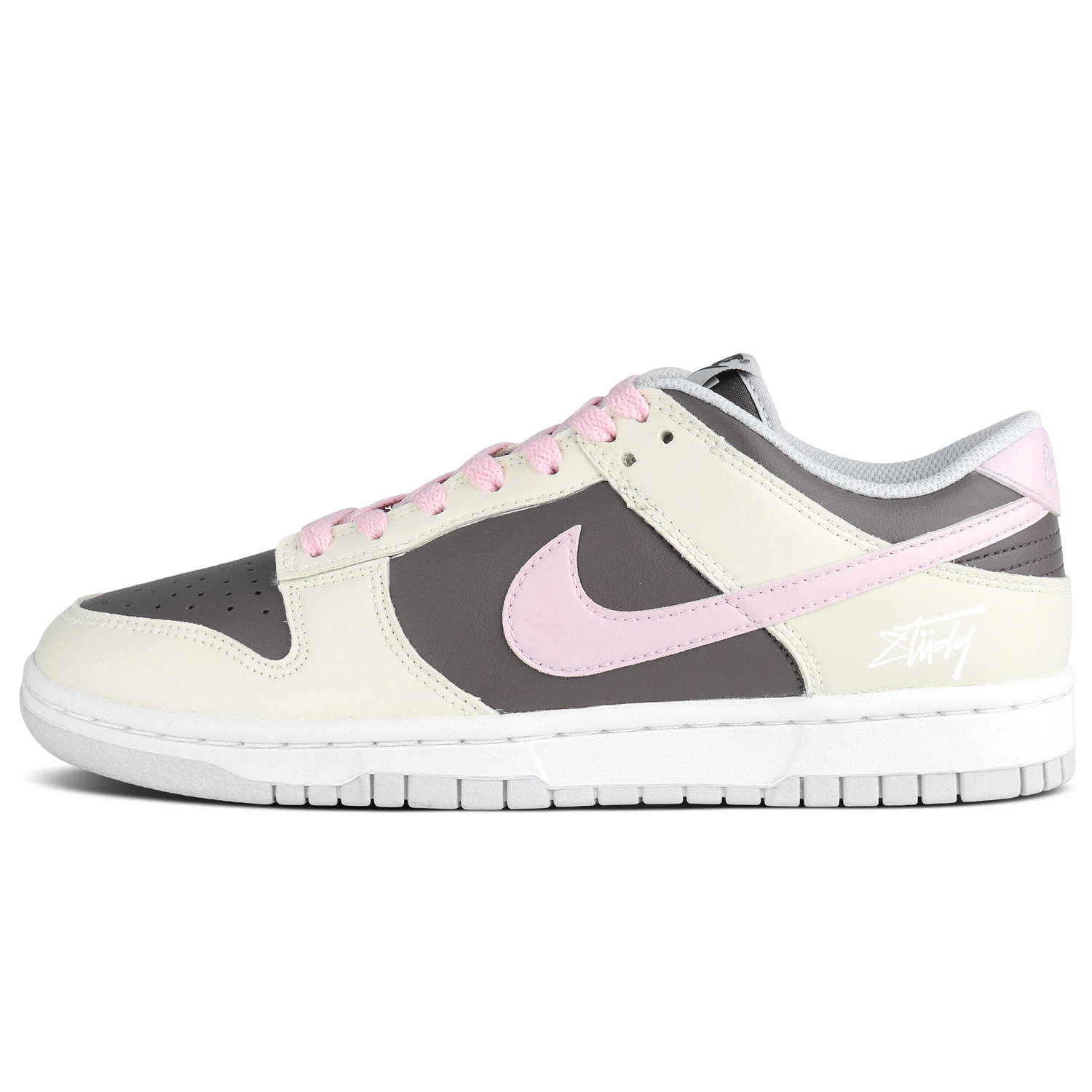 

Nike Кроссовки Dunk Low Love Random Code Abrasion Resistant Low top Skateboard Shoes Unisex бежево-розовые