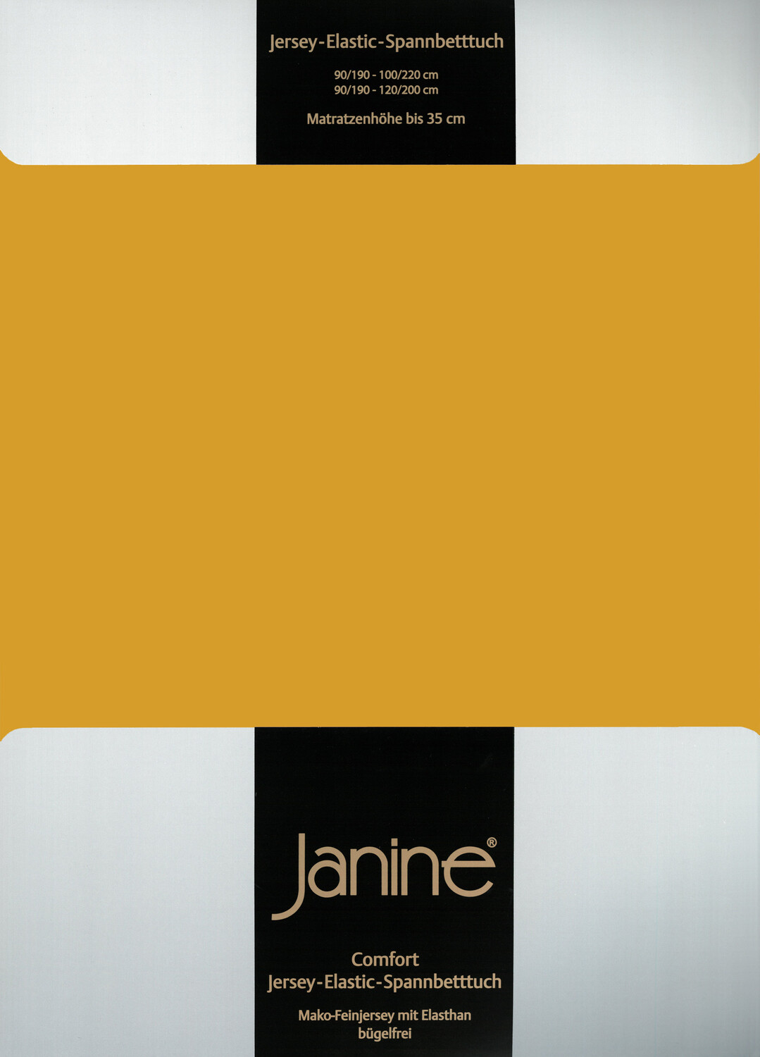 

Простыня Janine Elastic Jersey, цвет honiggold