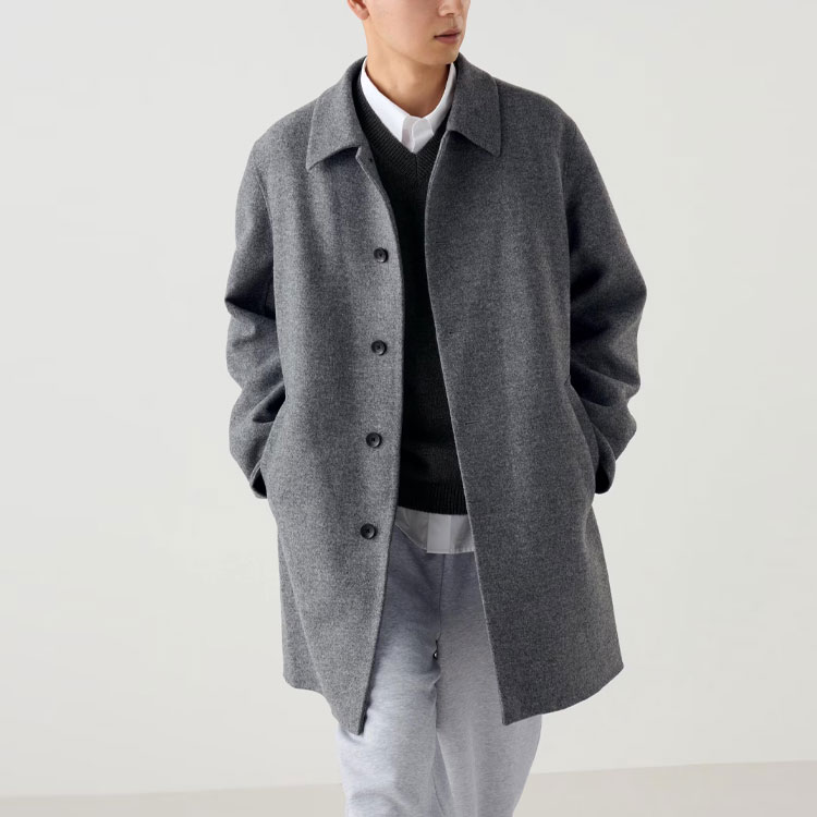 UNIQLO Куртка коллекции C унисекс небесно-серый, Sky Gray — фото 4