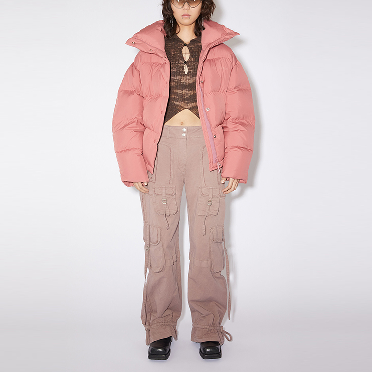 Пуховик Women's Blush Pink Acne Studios — фото 3