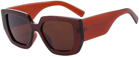 

Винтажные квадратные солнцезащитные очки 2027 года для женщин и мужчин, с широкими дужками и крупной оправой, модные солнцезащитные очки, летние ретро-тренды MTZJH, C3