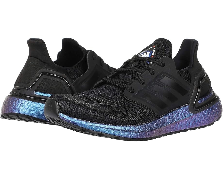

Кроссовки Adidas UltraBOOST 20, цвет Black/Blue Metallic