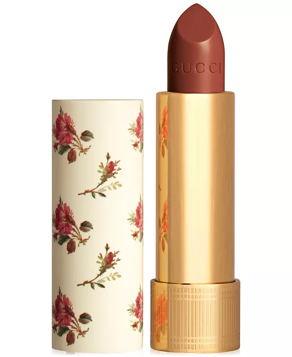 Прозрачная помада Rouge à Lèvres Voile Gucci, 203 - mildred rosewood