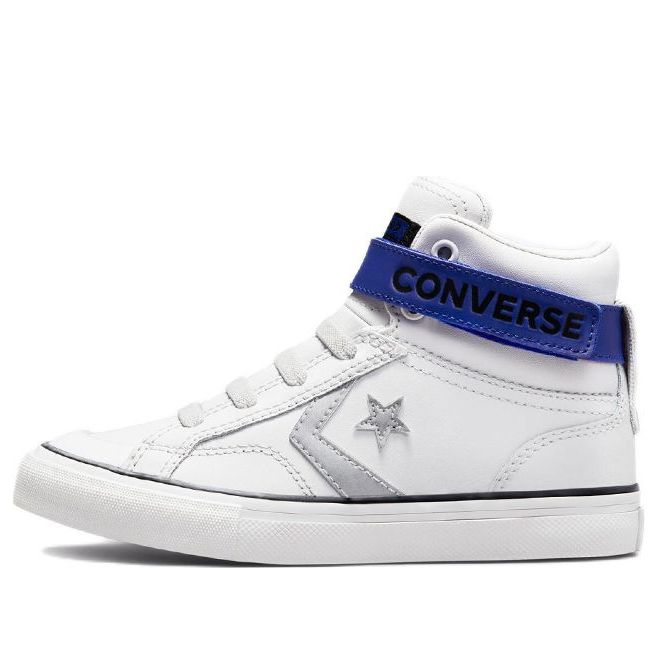 

Кеды Converse Pro Blaze Strap K 'White Blue Silver', серый