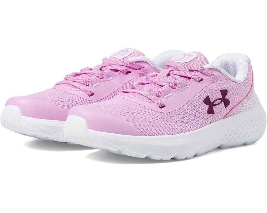 

Кроссовки Under Armour Kids Pre School Rogue 4 Alternate Lace, цвет Stellar Pink/White/Purple Gemini