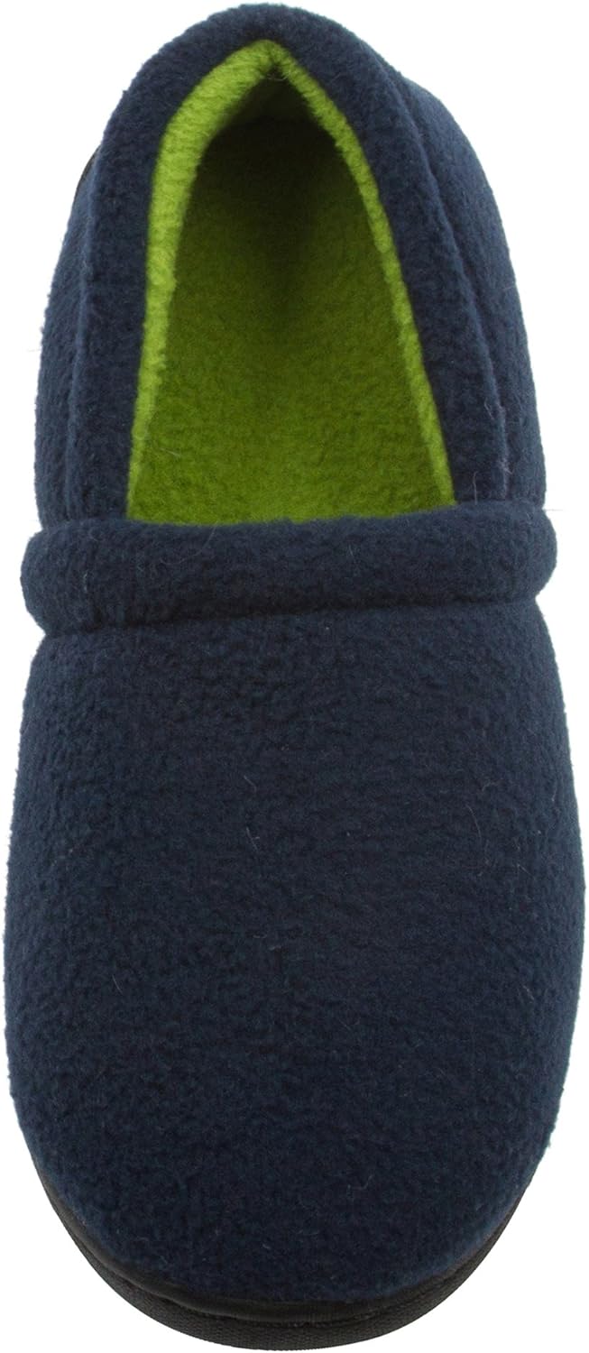 

Теплые флисовые тапочки Skysole для мальчиков, мягкие детские тапочки с закрытой пяткой, темно-синий