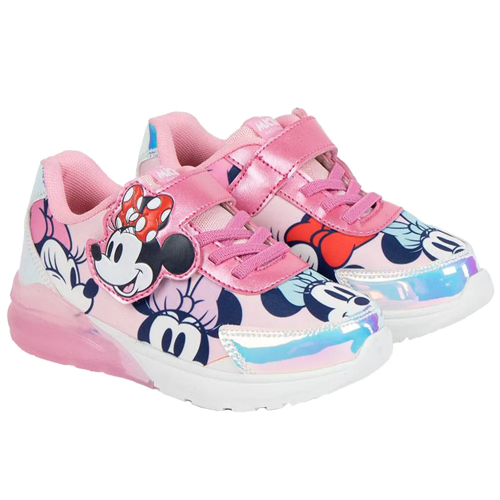 

Кроссовки Cerdá Sporty с подошвой из термопластичной резины и подсветкой в стиле Минни, розовый