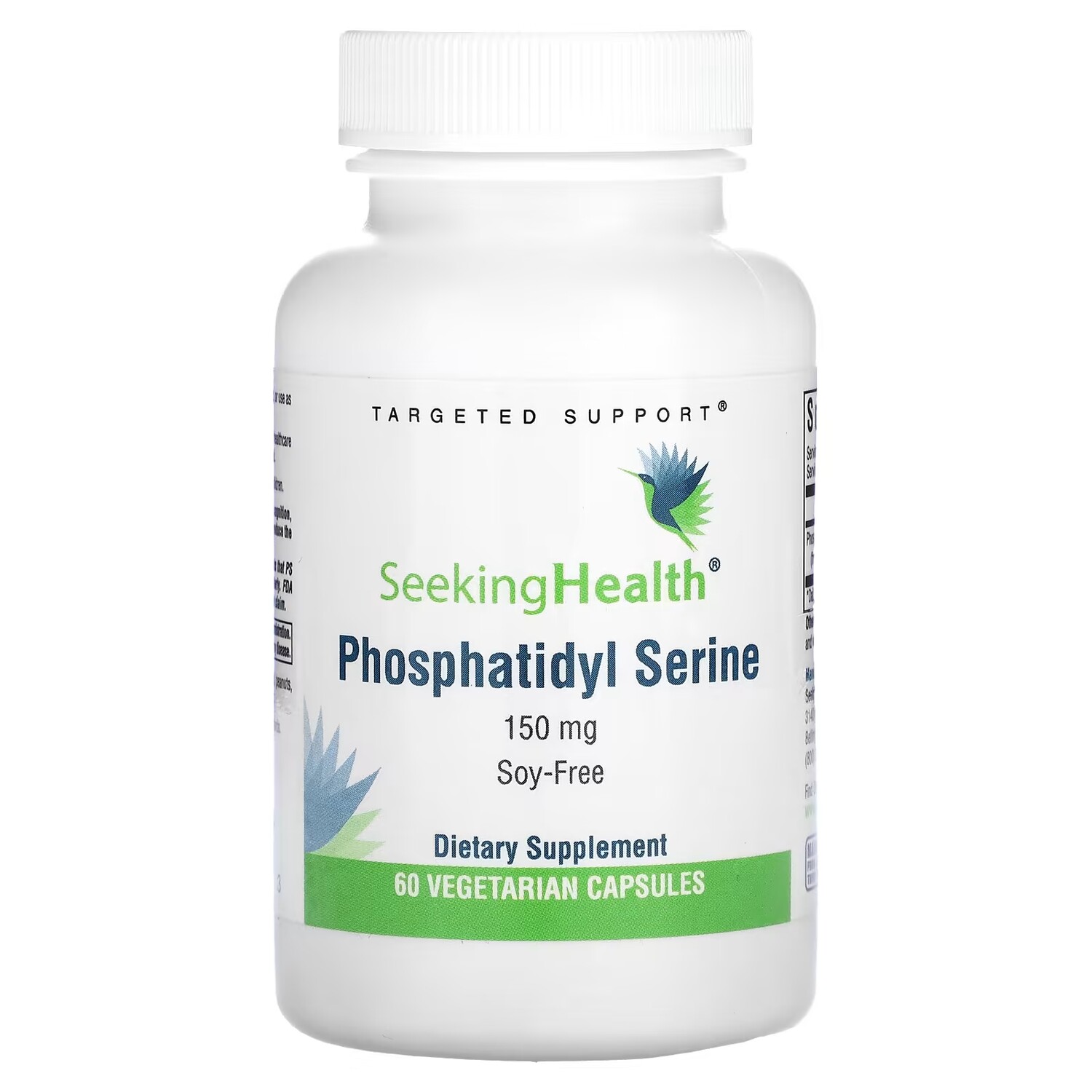 

Фосфатидилсерин Seeking Health, 150 мг, 60 вегетарианских капсул